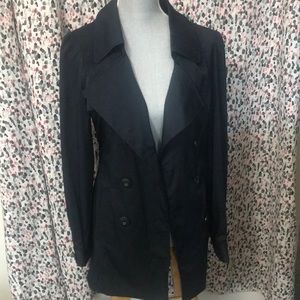 Vertigo Paris Navy Trench Coat